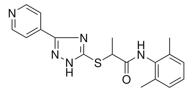 Sigma-Aldrich N-(2,6-DI-ME-PH)-2-(5-PYRIDIN-4-YL-2H-(1,2,4)TRIAZOL-3-YLSULFANYL)-PROPIONAMIDE,AldrichCPR