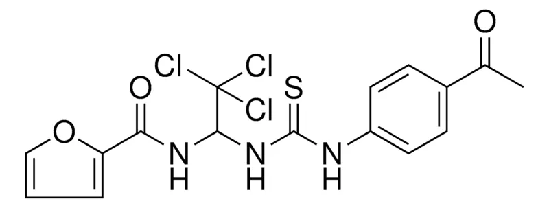Sigma-Aldrich FURAN-2-CARBOXYLIC ACID (1-(3-(4-ACETYL-PH)-THIOUREIDO)-2,2,2-TRICHLORO-ET)AMIDE,AldrichCPR