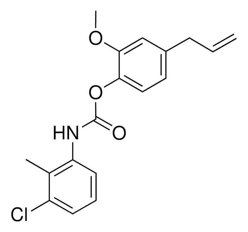 Sigma-Aldrich 4-ALLYL-2-METHOXYPHENYL N-(3-CHLORO-2-METHYLPHENYL)CARBAMATE,AldrichCPR