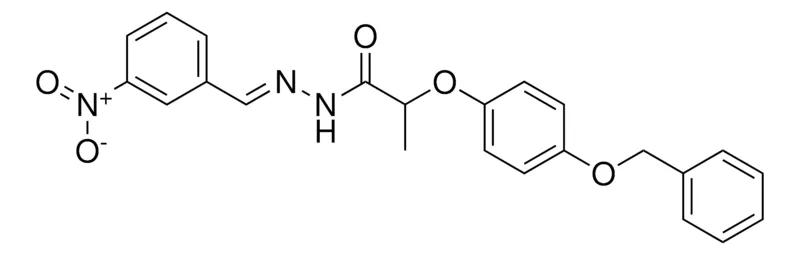 Sigma-Aldrich 2-(4-(BENZYLOXY)PHENOXY)-N'-(3-NITROBENZYLIDENE)PROPANOHYDRAZIDE，AldrichCPR