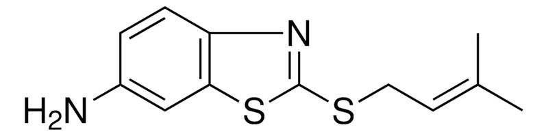 Sigma-Aldrich 2-((3-METHYL-2-BUTENYL)THIO)-1,3-BENZOTHIAZOL-6-YLAMINE,AldrichCPR