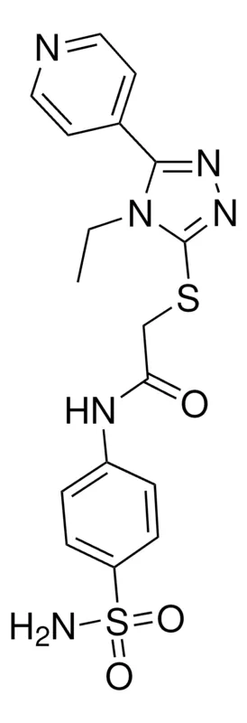 Sigma-Aldrich N-[4-(AMINOSULFONYL)PHENYL]-2-{[4-ETHYL-5-(4-PYRIDINYL)-4H-1,2,4-TRIAZOL-3-YL]SULFANYL}ACETAMIDE，AldrichCPR