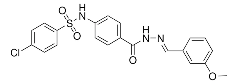 Sigma-Aldrich 4-CL-N-(4-((2-(3-METHOXYBENZYLIDENE)HYDRAZINO)CARBONYL)PHENYL)BENZENESULFONAMIDE，AldrichCPR