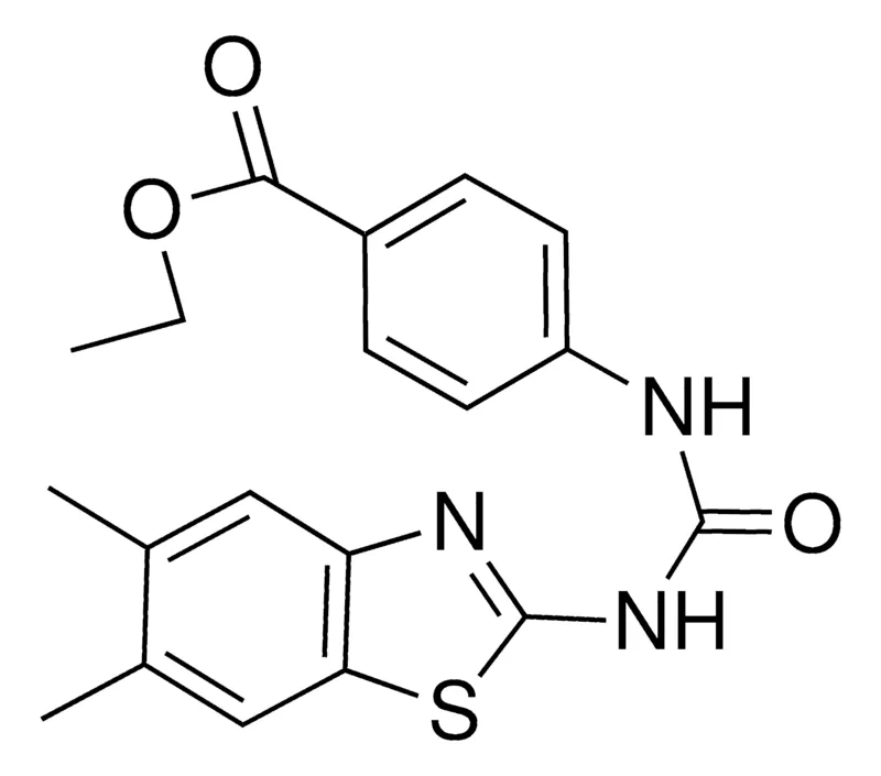 Sigma-Aldrich ETHYL 4-(3-(5,6-DIMETHYL-2-BENZOTHIAZOLYL)UREIDO)BENZOATE,AldrichCPR