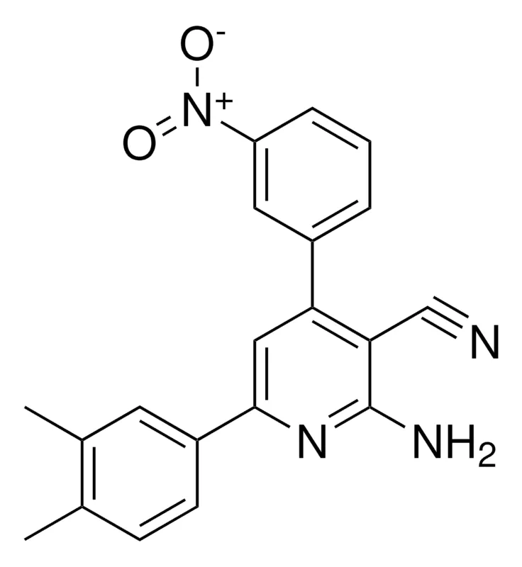Sigma-Aldrich 2-AMINO-6-(3,4-DIMETHYL-PHENYL)-4-(3-NITRO-PHENYL)-NICOTINONITRILE,AldrichCPR