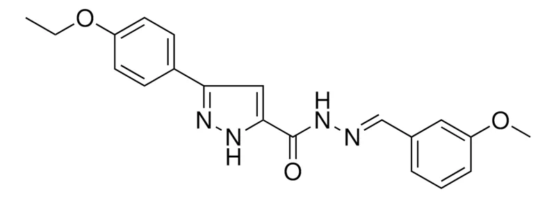 Sigma-Aldrich 5-(4-ETHOXY-PH)-2H-PYRAZOLE-3-CARBOXYLIC ACID (3-METHOXY-BENZYLIDENE)-HYDRAZIDE，AldrichCPR