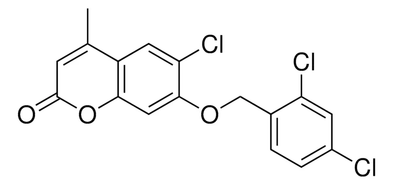 Sigma-Aldrich 6-CHLORO-7-(2,4-DICHLORO-BENZYLOXY)-4-METHYL-CHROMEN-2-ONE,AldrichCPR