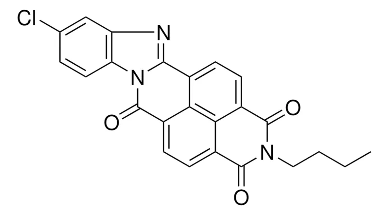 Sigma-Aldrich 2-BUTYL-10-CL-BENZO(LMN)BENZO(4,5)IMIDAZO(2,1-B)(3,8)PHENANTHROLINE-1,3,6-TRIONE,AldrichCPR