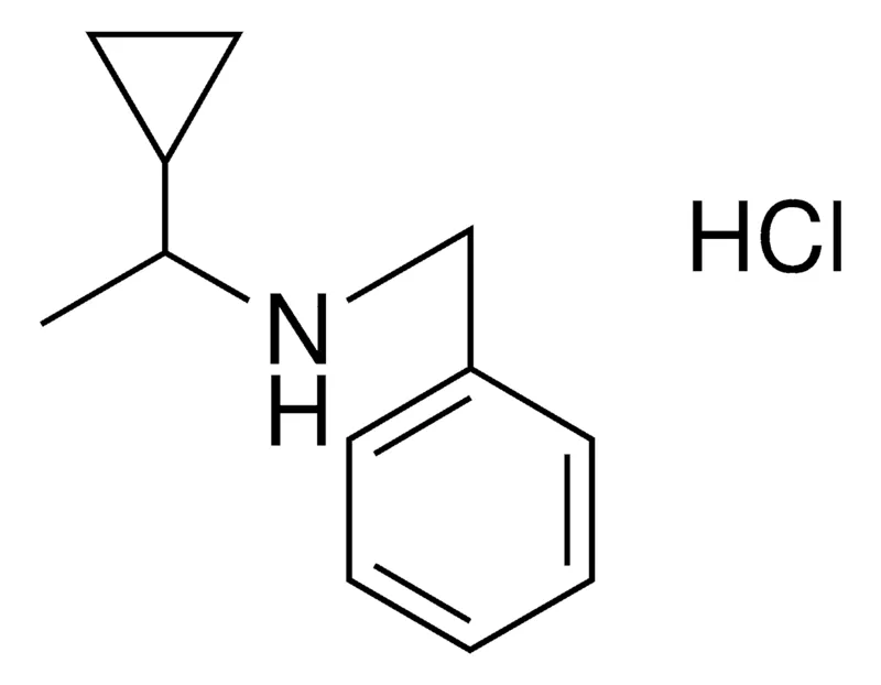 Sigma-Aldrich BENZYL-(1-CYCLOPROPYL-ETHYL)-AMINE, HYDROCHLORIDE,AldrichCPR