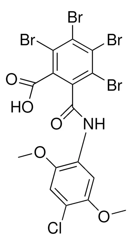 Sigma-Aldrich 4'-CHLORO-2',5'-DIMETHOXY-3,4,5,6-TETRABROMOPHTHALANILIC ACID,AldrichCPR
