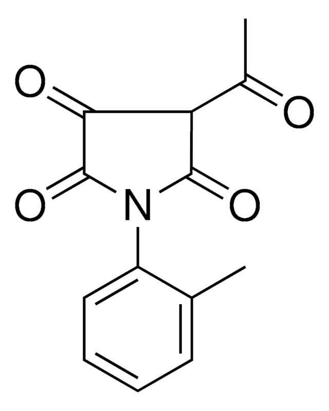 Sigma-Aldrich 4-ACETYL-1-(2-METHYLPHENYL)-2,3,5-PYRROLIDINETRIONE,AldrichCPR