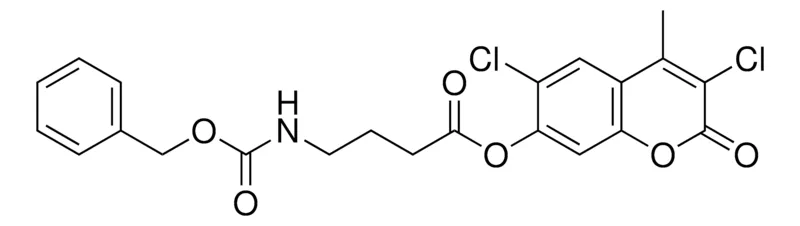 Sigma-Aldrich 4-BENZYLOXYCARBONYLAMINO-BUTYRIC ACID 3,6-DI-CL-4-ME-2-OXO-2H-CHROMEN-7-YL ESTER，AldrichCPR