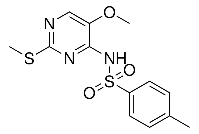 Sigma-Aldrich N-(5-METHOXY-2-METHYLSULFANYL-PYRIMIDIN-4-YL)-4-METHYL-BENZENESULFONAMIDE,AldrichCPR