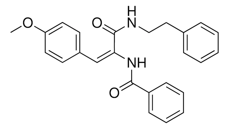 Sigma-Aldrich N-(2-(4-METHOXY-PHENYL)-1-PHENETHYLCARBAMOYL-VINYL)-BENZAMIDE,AldrichCPR