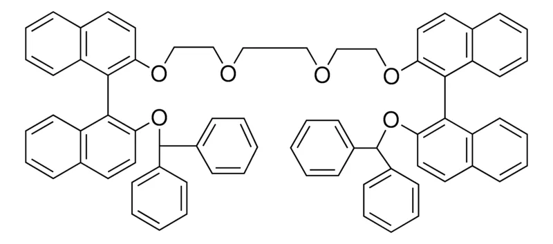 Sigma-Aldrich 1,2-BIS(2-(2'-(BENZHYDRYLOXY)-1,1'-BINAPHTHYL-2-YLOXY)ETHOXY)ETHANE,AldrichCPR