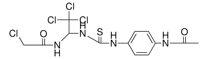 Sigma-Aldrich N-(1-(3-(4-ACETYLAMINO-PH)-THIOUREIDO)-2,2,2-TRICHLORO-ETHYL)-2-CHLORO-ACETAMIDE,AldrichCPR