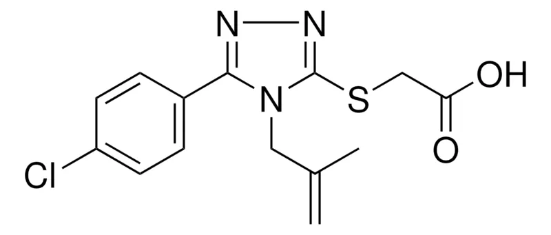 Sigma-Aldrich (5-(4-CL-PHENYL)-4-(2-METHYL-ALLYL)-4H-(1,2,4)TRIAZOL-3-YLSULFANYL)-ACETIC ACID,AldrichCPR
