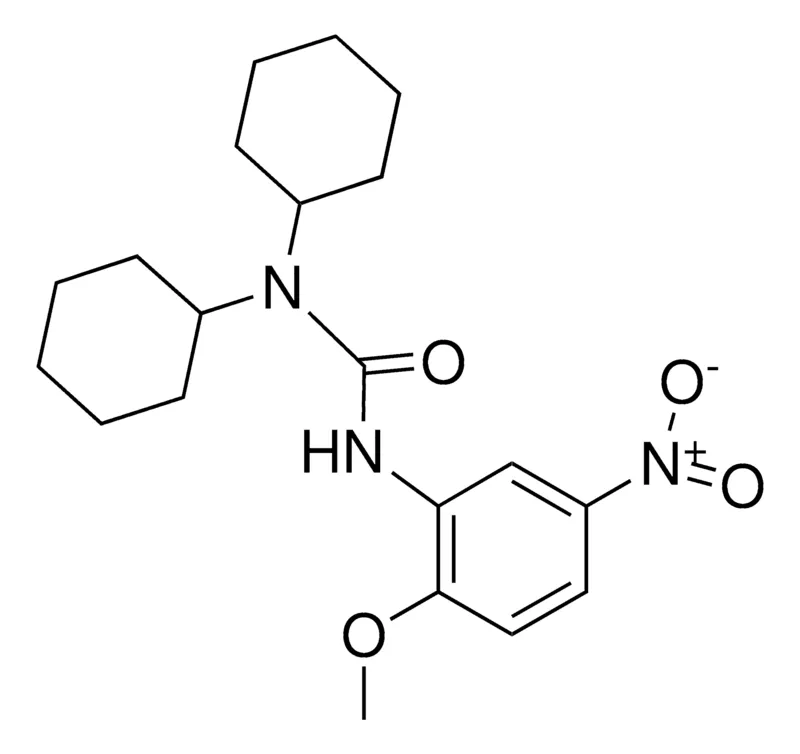 Sigma-Aldrich 1,1-DICYCLOHEXYL-3-(2-METHOXY-5-NITROPHENYL)UREA,AldrichCPR