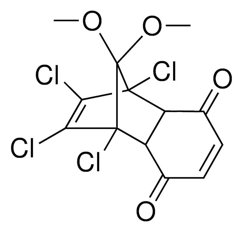 Sigma-Aldrich 1,2,3,4-TETRACHLORO-9,9-DIMETHOXY-1,4,4A,8A-4H-1,4-METHANO-NAPHTHALENE-5,8-DIONE,AldrichCPR
