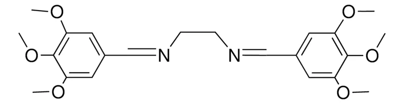 Sigma-Aldrich N,N'-BIS-(3,4,5-TRIMETHOXYBENZYLIDENE)-ETHYLENEDIAMINE,AldrichCPR