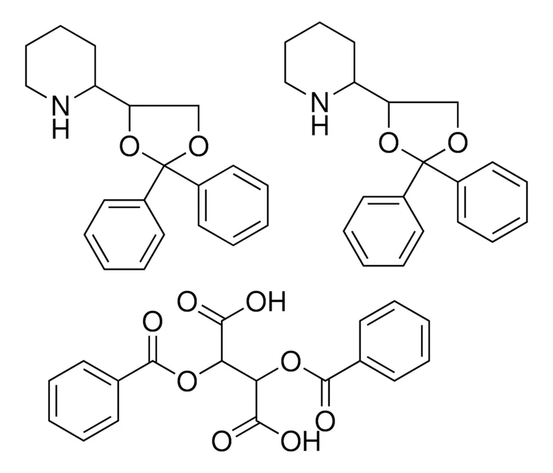 Sigma-Aldrich 2,3-BIS(BENZOYLOXY)SUCCINIC ACID COMPOUND WITH 2-(2,2-DIPHENYL-1,3-DIOXOLAN-4-YL)PIPERIDINE,AldrichCPR