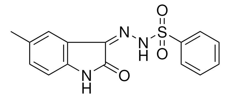 Sigma-Aldrich N'-[(3Z)-5-METHYL-2-OXO-1,2-DIHYDRO-3H-INDOL-3-YLIDENE]BENZENESULFONOHYDRAZIDE，AldrichCPR