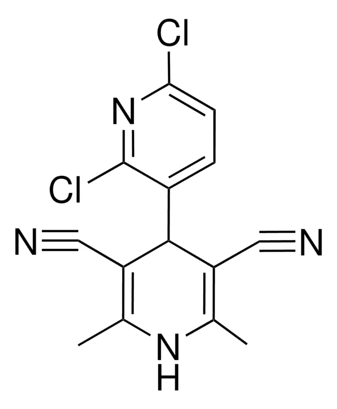 Sigma-Aldrich 4-(2,6-DICHLOROPYRIDIN-3-YL)-2,6-DIMETHYL-1,4-DIHYDROPYRIDINE-3,5-DICARBONITRILE,AldrichCPR