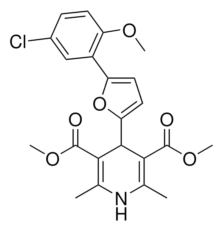 Sigma-Aldrich DIMETHYL 4-(5-(5-CHLORO-2-METHOXYPHENYL)-2-FURYL)-2,6-DIMETHYL-1,4-DIHYDRO-3,5-PYRIDINEDICARBOXYLATE，AldrichCPR