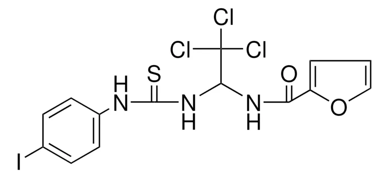 Sigma-Aldrich FURAN-2-CARBOXYLIC ACID (2,2,2-TRICHLORO-1-(3-(4-I-PH)-THIOUREIDO)-ETHYL)-AMIDE,AldrichCPR