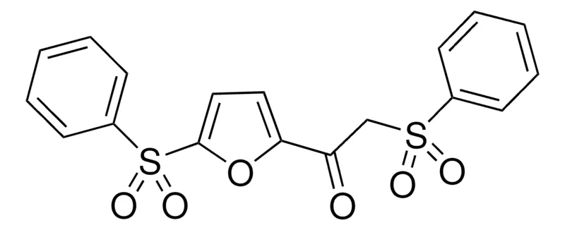 Sigma-Aldrich 2-(PHENYLSULFONYL)-1-(5-(PHENYLSULFONYL)-2-FURYL)ETHANONE,AldrichCPR