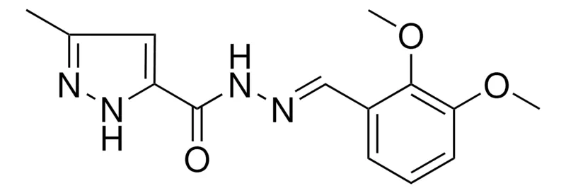 Sigma-Aldrich 5-METHYL-2H-PYRAZOLE-3-CARBOXYLIC ACID (2,3-DIMETHOXY-BENZYLIDENE)-HYDRAZIDE,AldrichCPR