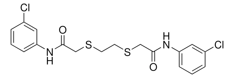 Sigma-Aldrich N-(3-CL-PH)-2-(2-((3-CL-PH-CARBAMOYL)-METHYLSULFANYL)-ETHYLSULFANYL)-ACETAMIDE,AldrichCPR
