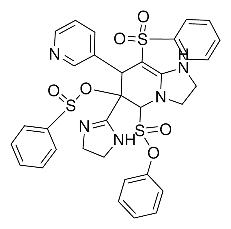 Sigma-Aldrich 68BIS(DIPHENYLSULFONYL)57DI3PYR6(45DI-H2IMIDAZOLYL)HEXA-H-IMIDAZO(1,2-A)PYRIDINE,AldrichCPR