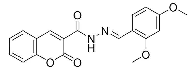 Sigma-Aldrich 2-OXO-2H-CHROMENE-3-CARBOXYLIC ACID (2,4-DIMETHOXY-BENZYLIDENE)-HYDRAZIDE,AldrichCPR