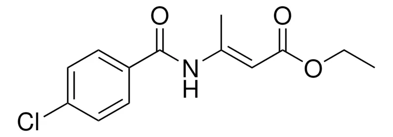 Sigma-Aldrich 3-(4-CHLORO-BENZOYLAMINO)-BUT-2-ENOIC ACID ETHYL ESTER,AldrichCPR