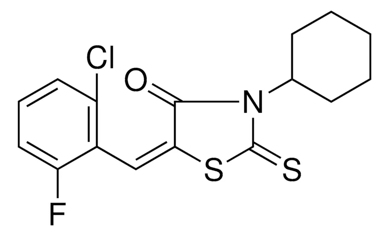 Sigma-Aldrich 5-(2-CHLORO-6-FLUORO-BENZYLIDENE)-3-CYCLOHEXYL-2-THIOXO-THIAZOLIDIN-4-ONE,AldrichCPR