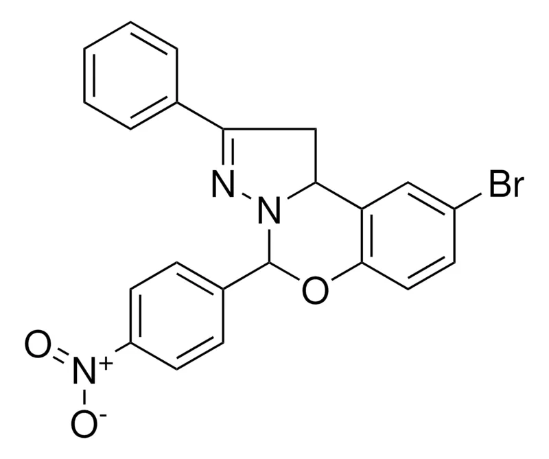 Sigma-Aldrich 8-BR-4-(4-NITRO-PH)-2-PH-1,9B-DIHYDRO-5-OXA-3,3A-DIAZA-CYCLOPENTA(A)NAPHTHALENE,AldrichCPR