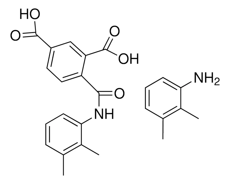 Sigma-Aldrich 4-(N-(2,3-XYLYL)CARBAMOYL)ISOPHTHALIC ACID, 2,3-DIMETHYLANILINE SALT,AldrichCPR