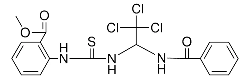Sigma-Aldrich 2-(3-(1-BENZOYLAMINO-2,2,2-TRICHLORO-ET)-THIOUREIDO)-BENZOIC ACID METHYL ESTER,AldrichCPR