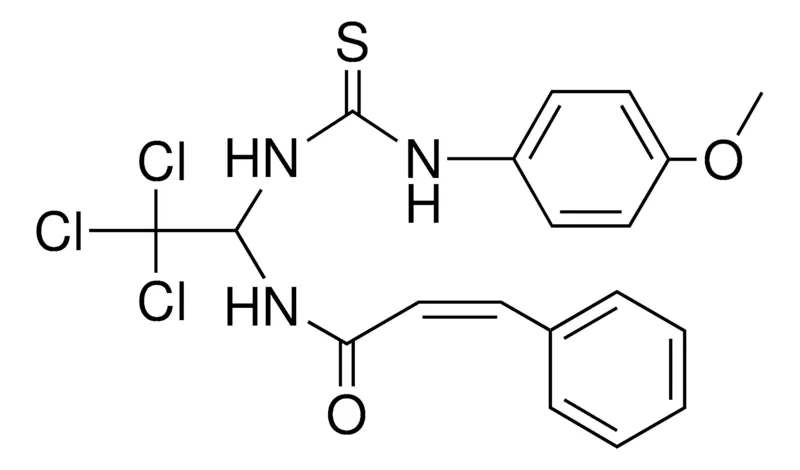 Sigma-Aldrich 3-PH-N-(2,2,2-TRICHLORO-1-(3-(4-METHOXY-PHENYL)-THIOUREIDO)-ETHYL)-ACRYLAMIDE，AldrichCPR