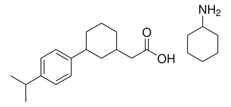 Sigma-Aldrich (3-(4-ISOPROPYLPHENYL)CYCLOHEXYL)ACETIC ACID, CYCLOHEXYLAMINE SALT，AldrichCPR