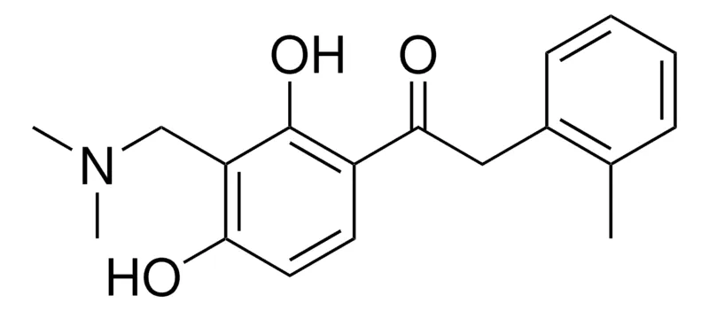 Sigma-Aldrich 1-(3-((DIMETHYLAMINO)METHYL)-2,4-DIHYDROXYPHENYL)-2-(2-METHYLPHENYL)ETHANONE,AldrichCPR