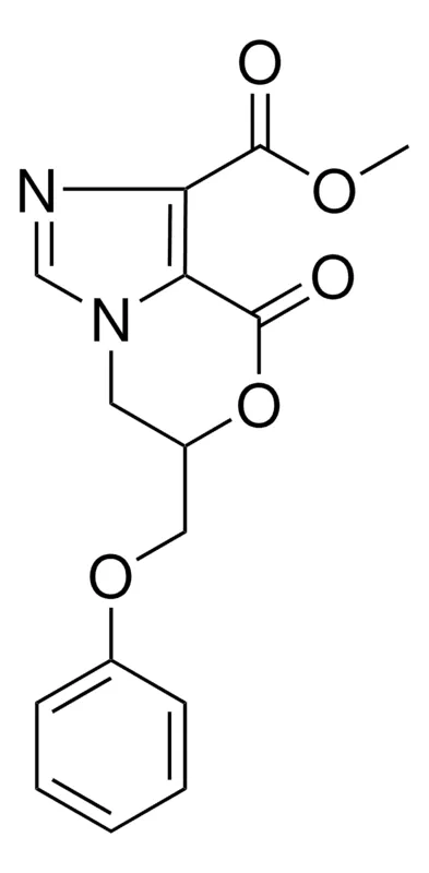 Sigma-Aldrich ME 8-OXO-6-(PHENOXY-ME)-5,6-DIHYDRO-8H-IMIDAZO(5,1-C)(1,4)OXAZINE-1-CARBOXYLATE，AldrichCPR