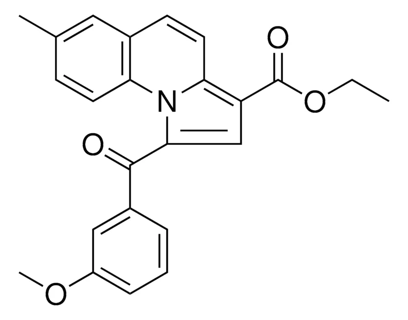 Sigma-Aldrich ETHYL 1-(3-METHOXYBENZOYL)-7-METHYLPYRROLO(1,2-A)QUINOLINE-3-CARBOXYLATE,AldrichCPR