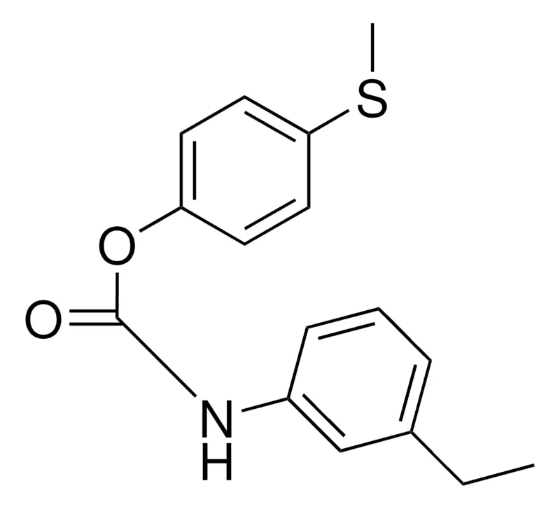 Sigma-Aldrich 4-(METHYLTHIO)PHENYL N-(3-ETHYLPHENYL)CARBAMATE,AldrichCPR