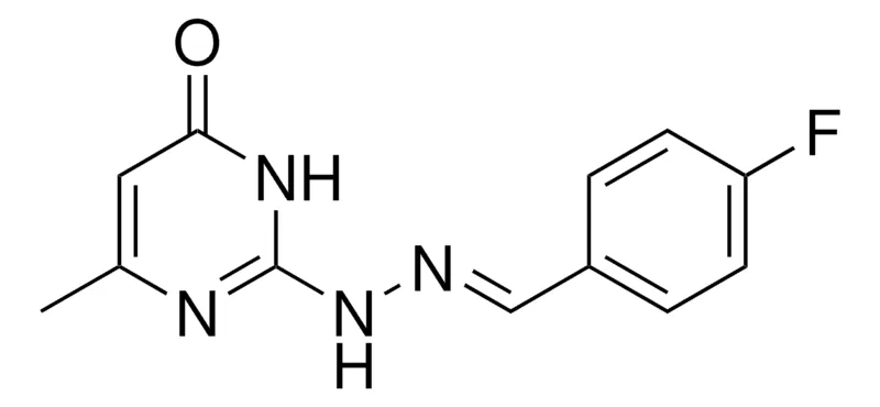 Sigma-Aldrich 4-FLUOROBENZALDEHYDE (4-METHYL-6-OXO-1,6-DIHYDRO-2-PYRIMIDINYL)HYDRAZONE,AldrichCPR