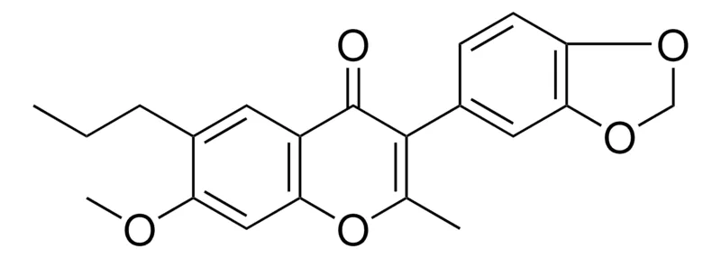 Sigma-Aldrich 3-BENZO(1,3)DIOXOL-5-YL-7-METHOXY-2-METHYL-6-PROPYL-CHROMEN-4-ONE,AldrichCPR