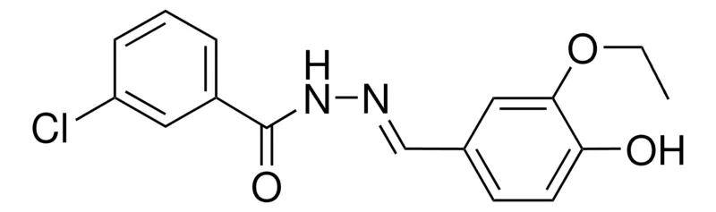 Sigma-Aldrich 3-CHLORO-N'-(3-ETHOXY-4-HYDROXYBENZYLIDENE)BENZOHYDRAZIDE,AldrichCPR