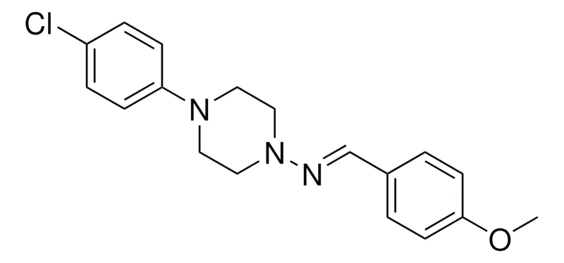 Sigma-Aldrich (4-(4-CHLORO-PHENYL)-PIPERAZIN-1-YL)-(4-METHOXY-BENZYLIDENE)-AMINE，AldrichCPR