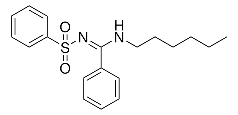 Sigma-Aldrich N-(HEXYLAMINO-PHENYL-METHYLENE)-BENZENESULFONAMIDE,AldrichCPR